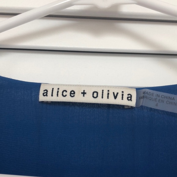 Alice & Olivia Adaline Smock Waist dress - Picture 4 of 5